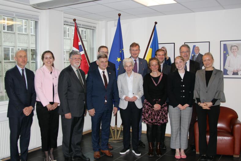 SEDE sammen med EUs delegasjon til Norge