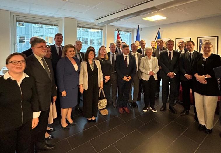 SEDE sammen med EU ambassadørene i Oslo