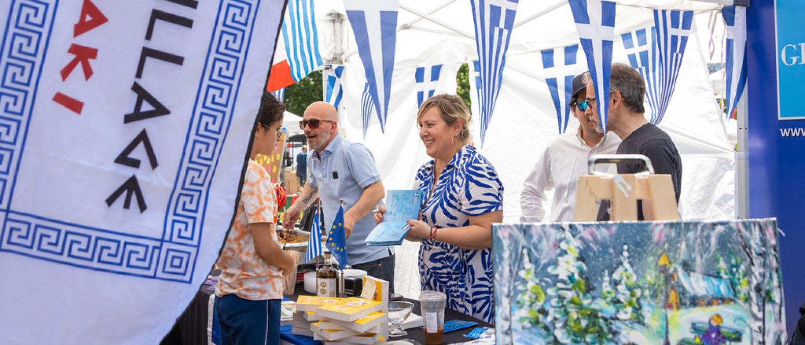 Greek Embassy to Canada at the EU Fair