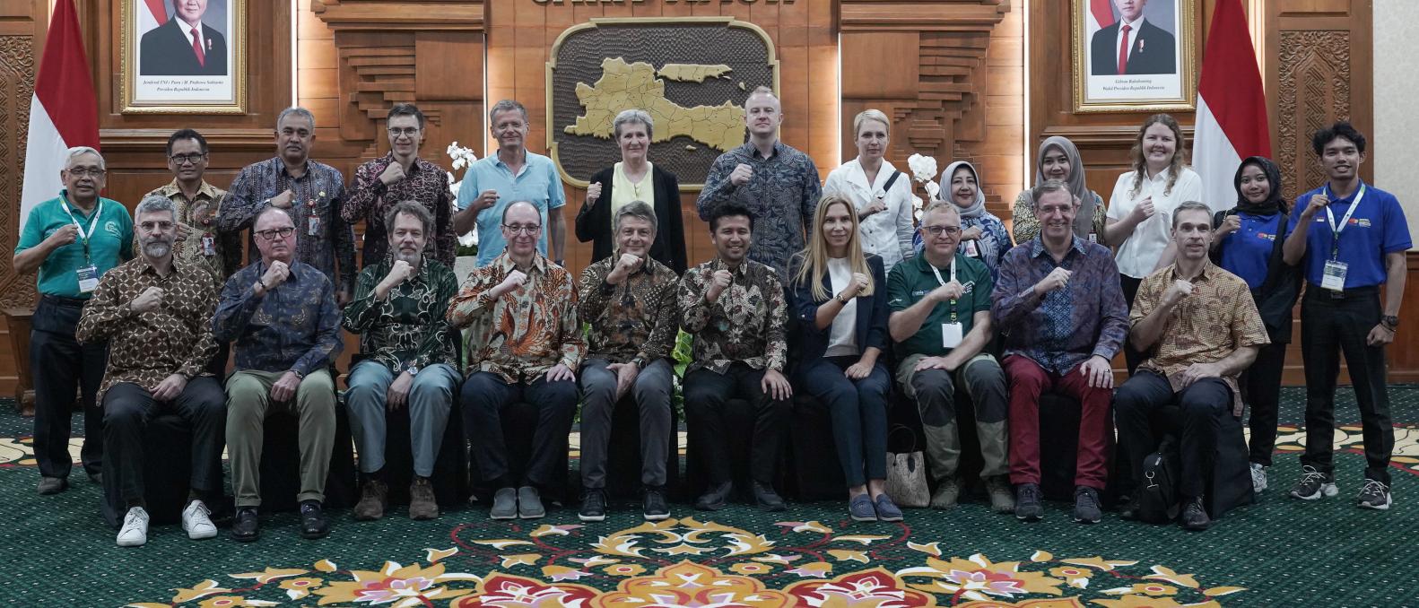 Team Europe in Surabaya