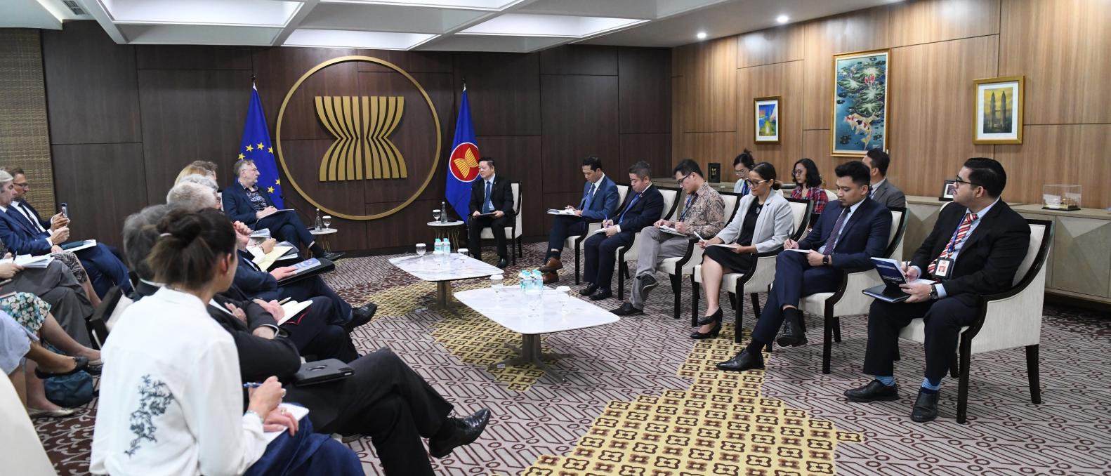 MEPs INTA at the ASEAN Secretariat