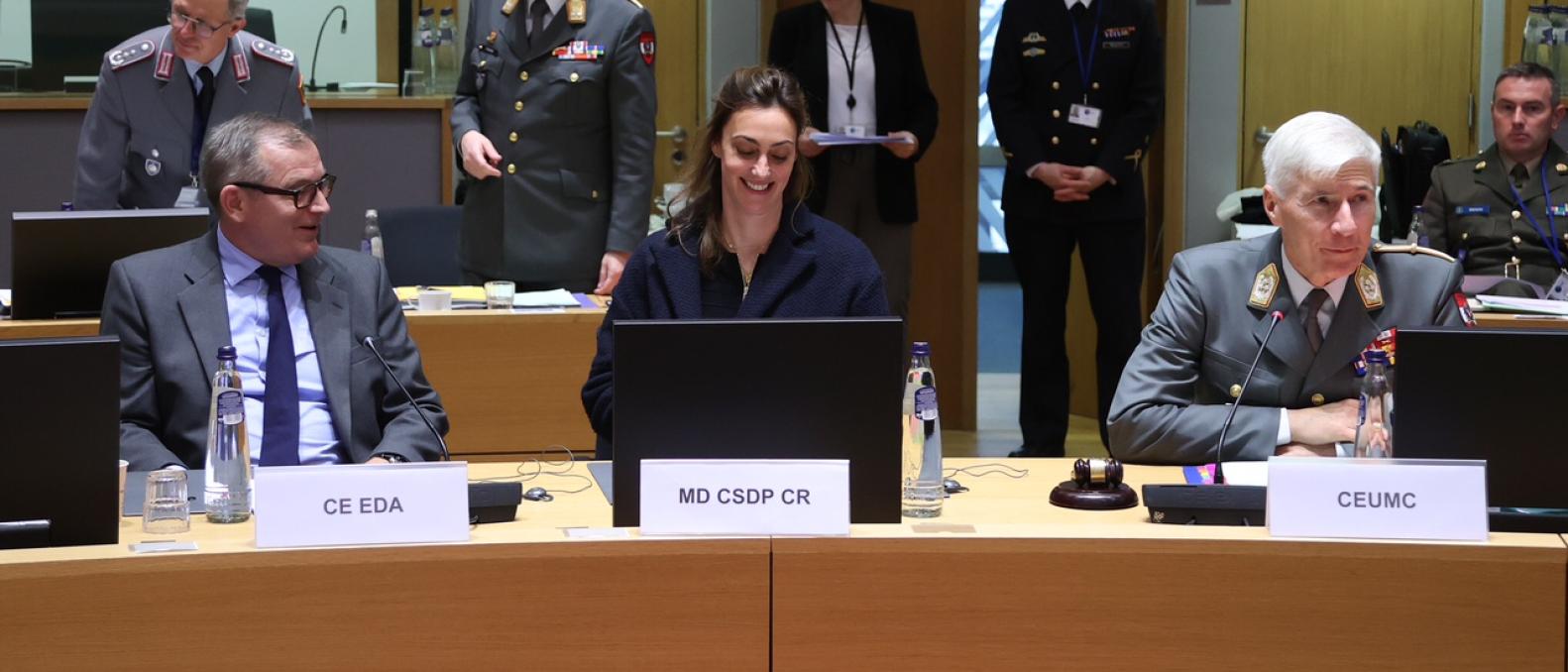 EU Military Committee meeting at Chiefs of Defence