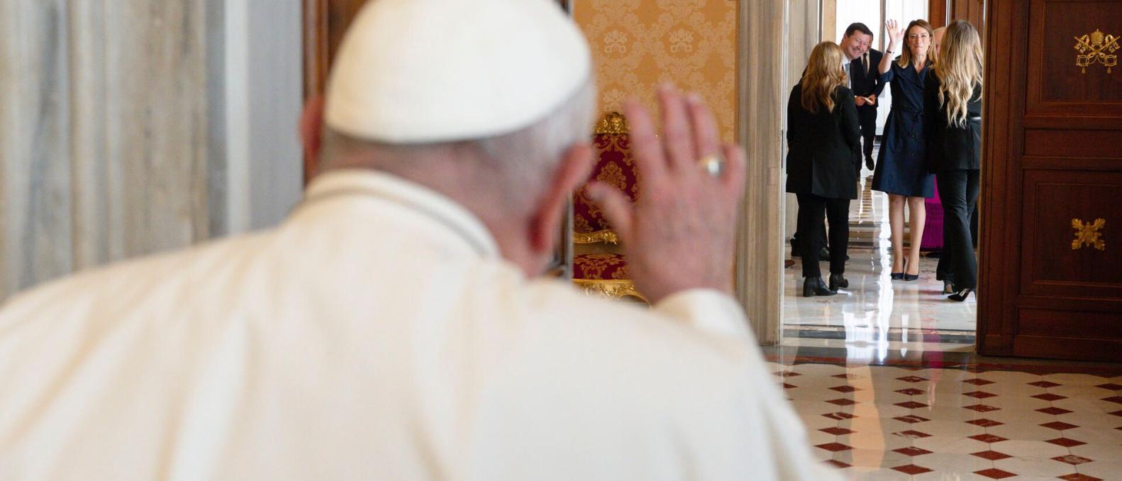 President Metsola meets the Pope