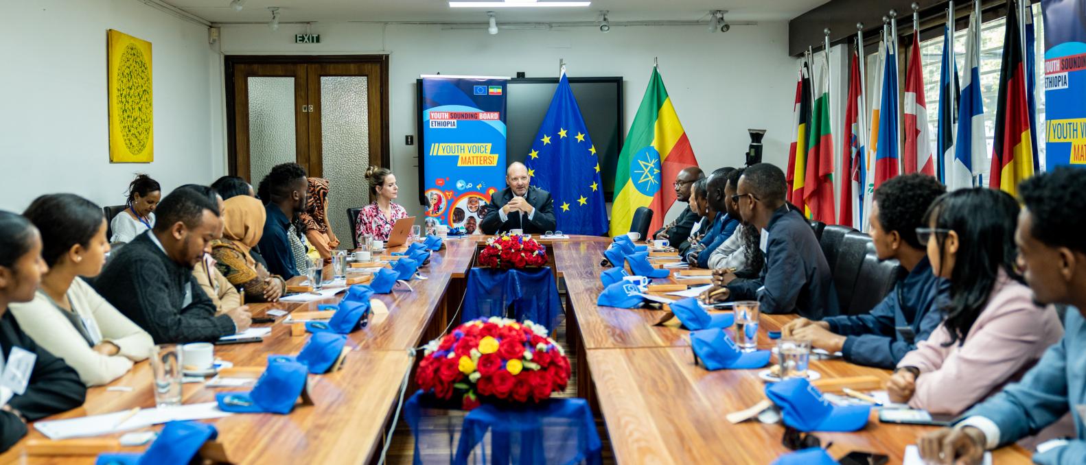 Group of people in a meeting