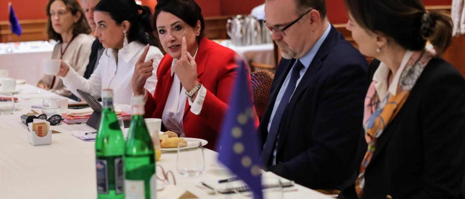 Cssr Dalli at the breakfast meeting