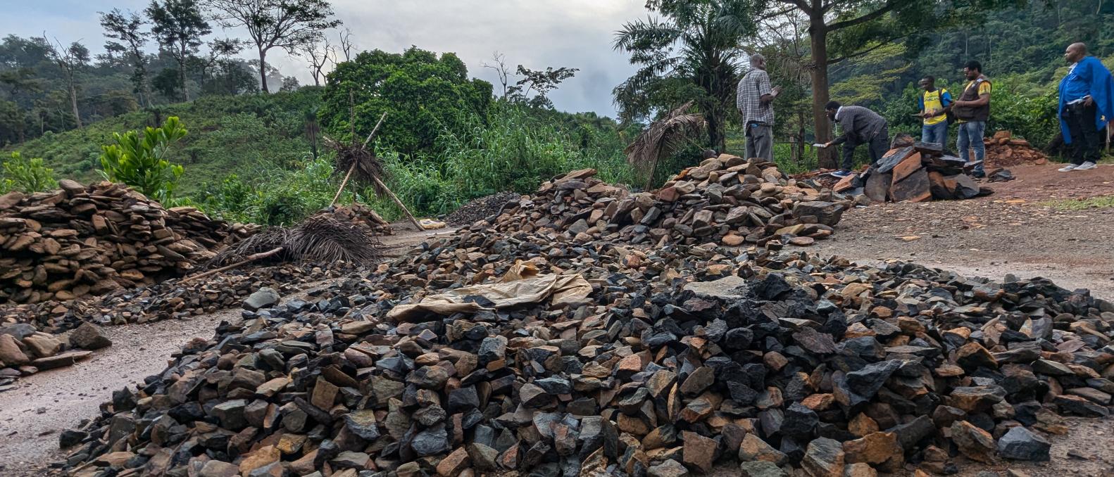 Some unsustainable practices in the Kambui Hills Forest Reserve 