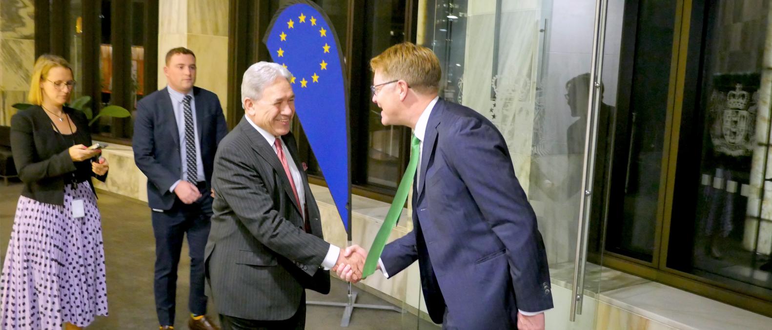 Winston Peters NZ Europe Day 2025
