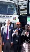 EU handovers trucks Nam Govt