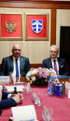 Ambassador Sattler and Mayor of Pljevlja Vraneš