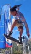 Skate action
