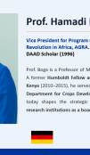 Prof Iddi Boga is a DAAD fellow