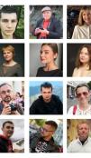 Collage of Media workers imprisoned in Belarus