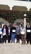 Training for Libyan customs officers.
