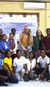 Photo group at the launch of the "strengthening Social Cohesion Project" in Liquica. 