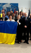 Solidarity photo with Ukraine