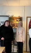 EU Ambassador visiting Hafnar.haus creative hub in Reykjavík