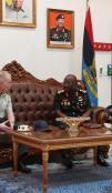 Meting with CHOD Chief of Defence, General Thomas Oppong-Peprah