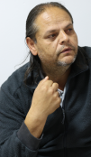 Ilmi Mejdani and his wife Trendelina, Roma community in Albania
