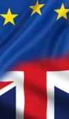 EU-UK flags