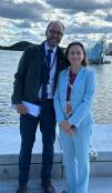 Belén Martinez Carbonell og Torgeir Larsen