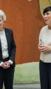 SEDE komitéleder Marie-Agnes Strack-Zimmermann og Ine Eriksen Søreide