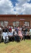 Family photo of Youth Power Hub pitso