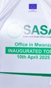 Inauguration the new SASA programme office in Mwanza.
