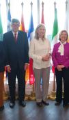 GRoup photo of EU Ambassadors and Minister of Industries