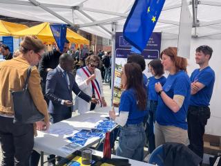 EU Delegation Engages Visitors at Fête de l'Europe in Strasbourg