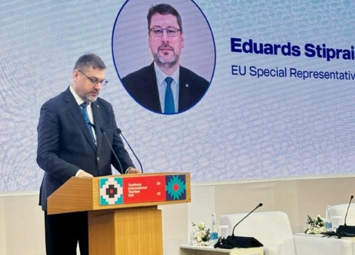 EUSR Eduards Stiprais delivered an Opening Speech at the First EU – Central Asia Tourism Forum 