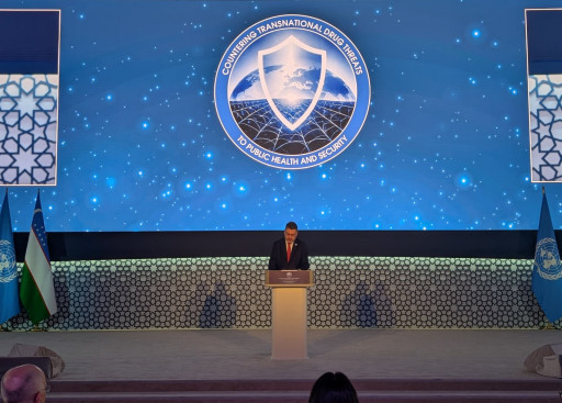 EUSR Eduards Stiprais delivered a Statement at the International Forum on Countering Transnational D