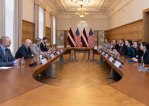 Exchange of views at the Ministry of Foreign Affairs in Riga, Latvia