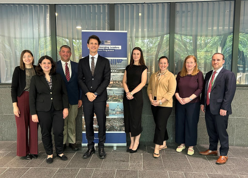 Family photo with Deputy Managing Director Americas, Pelayo Castro, EEAS - Brussels
