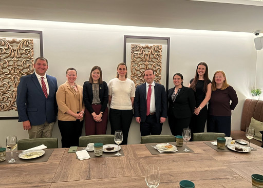 Lunch with Helena Hinto, member of the Commissionner Tzitzikostas Cabinet
