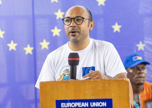 #EUBeachCleanup at Laboma Beach, Accra
