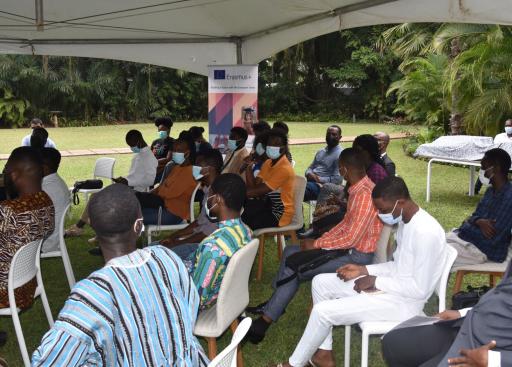 Pre-departure sensitisation event for 2021 Erasmus+ Scholarship Awardees in Ghana