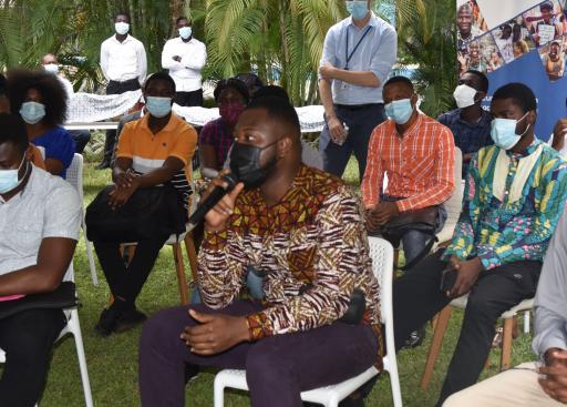 Pre-departure sensitisation event for 2021 Erasmus+ Scholarship Awardees in Ghana