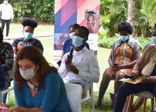 Pre-departure sensitisation event for 2021 Erasmus+ Scholarship Awardees in Ghana