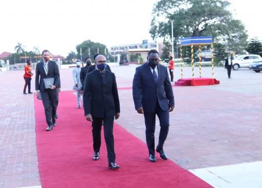 Ambassador Razaaly Presents credentials to Ghana's President and meets Minister of Foreign Affairs and Regional Integration