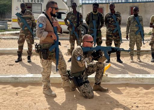 EUTM Somalia - Training session