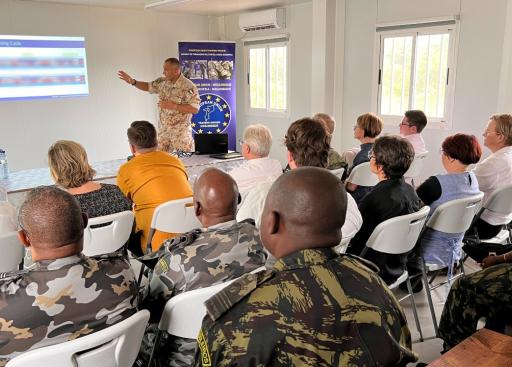 Members of the Finnish Parliament visit  EUTM Mozambique