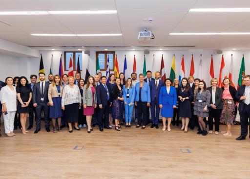 The staff of the EU Delegation