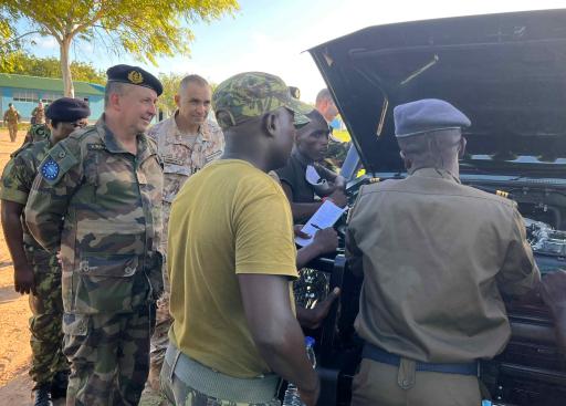 The Director MPCC visits EUTM Mozambique 9