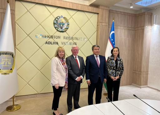Uzbekistan: EU Special Representative for Central Asia and EU Special Representative for Human Rights with the Minister of Justice of Uzbekistan