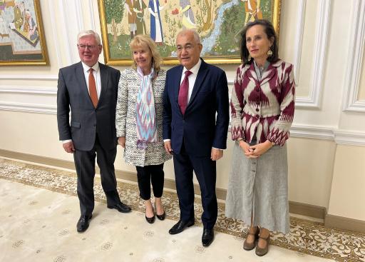 Uzbekistan: EU Special Representative for Central Asia and EU Special Representative for Human Rights with Frist Deputy Speaker of Olij Majlis 