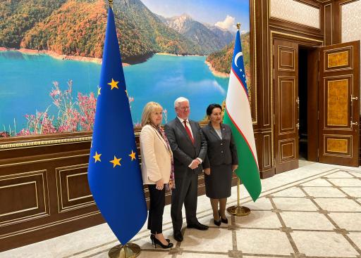 Uzbekistan: EU Special Representative for Central Asia and EU Special Representative for Human Rights with the Deputy Minister of Interior