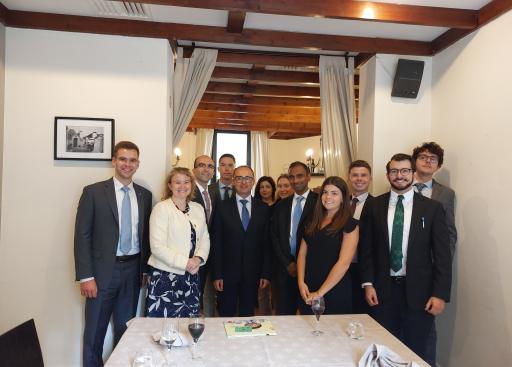 Working lunch with MEP Cristian-Silviu Busoi