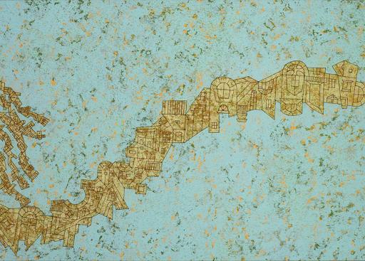 Serie Los Techos de mi barrio, Aquel Barrilete 2 - Autor: Alejandro Ramírez - Exposición Más allá del mural