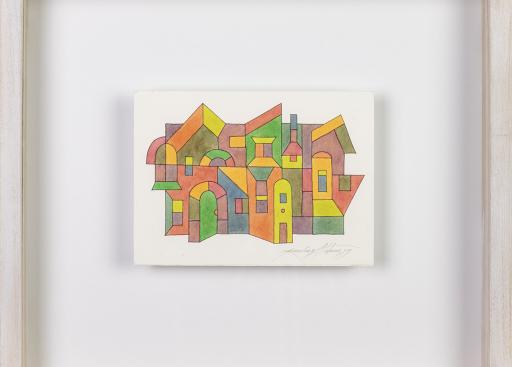 Serie Los Techos de mi barrio, 1 - Autor: Alejandro Ramírez - Exposición Más allá del mural