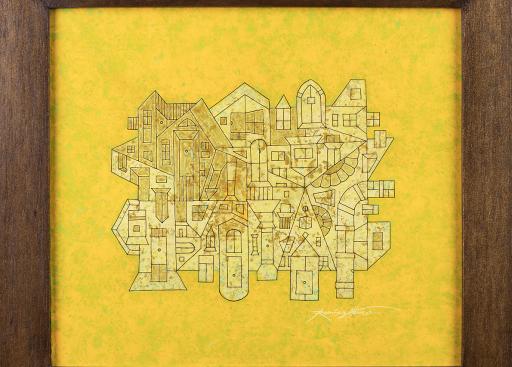 Serie Los Techos de mi barrio, - Autor: Alejandro Ramírez - Exposición Más allá del mural